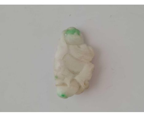 A jade figure of a monkey 