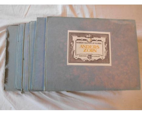 MODERN MASTERS OF ETCHING Nos. 3,5,6,14,18 &amp; 31, 1925-32 (6)