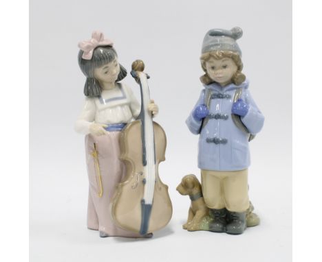 Two Nao figures, 20cm (2) 