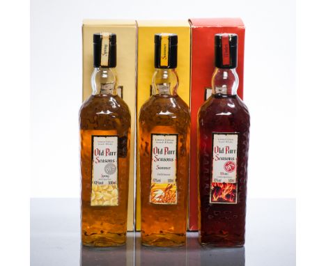 OLD PARR SEASONS - WINTER
Limited edition Scotch Whisky. 500ml, 43% volume, in carton.
OLD PARR SEASONS - SPRING
Limited edit