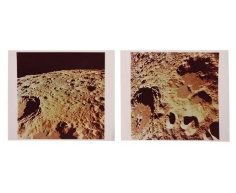 
	
		Michael Collins
		A pair of  consecutive lunar orbital views of the lunar far side near Crater Daedalus
		16-24 July 196