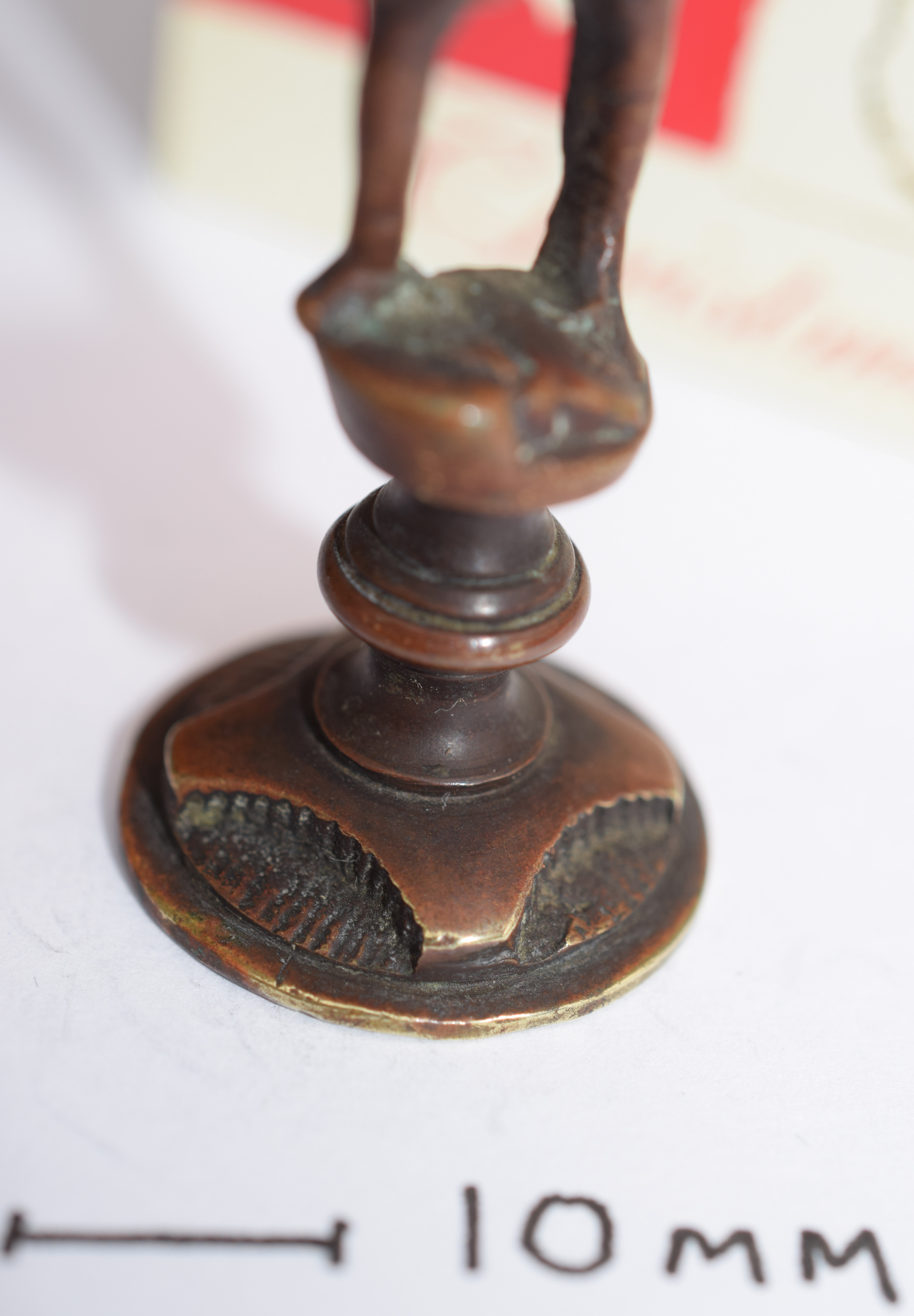 Victorian Bronze Pipe Tamper NO RESERVE Interesting Victorian Bronze