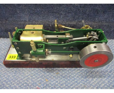 A large live steam horizontal mill engine