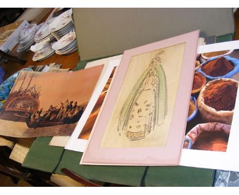 A folio of prints