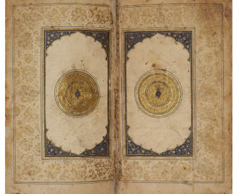 Property from an Important Private CollectionKitab fadail al-anam,Safavid Iran, 17th centuryArabic and Persian manuscript on 