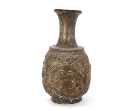 Property from An Important Private CollectionTo Be Sold With No ReserveA Sasanian-style silver vase, the rounded body rising 