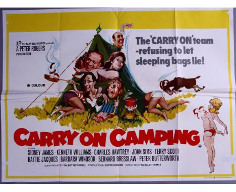 Comedy UK films posters including 7 Quads and 4 double crowns (20 x 30 inch) for "Carry On Doctor", Quads (30 x 40 inch) incl