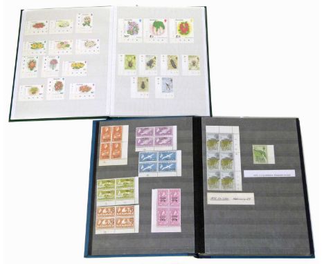 British Commonwealth modern unmounted mint stamp collection in two stockbooks, main interest in sets from Ascension Island, F