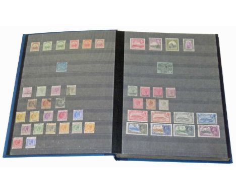 British Commonwealth all reigns stamp collection in stockbook, mint and used, includes Cyprus 1938 KGVI, 90 piastres mint, So
