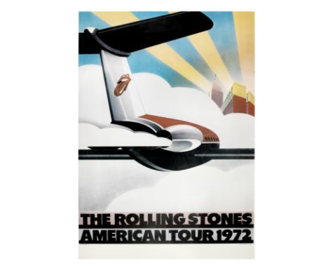 The Rolling Stones: An American tour poster,1972,poster for the S.T.P. ('Stones Touring Party') concert tour of United States
