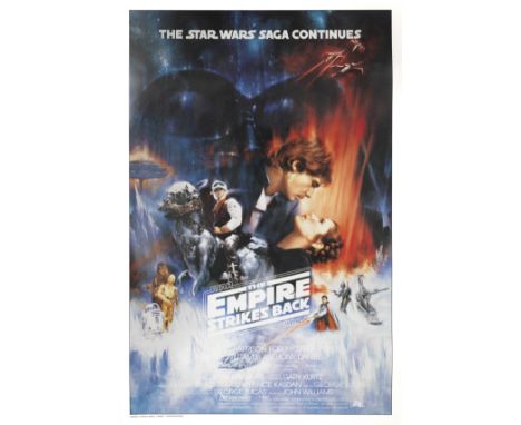 Star Wars: The Empire Strikes Back,Lucasfilm / Twentieth Century Fox, 1980,US one-sheet concept poster, artwork by Roger Kast