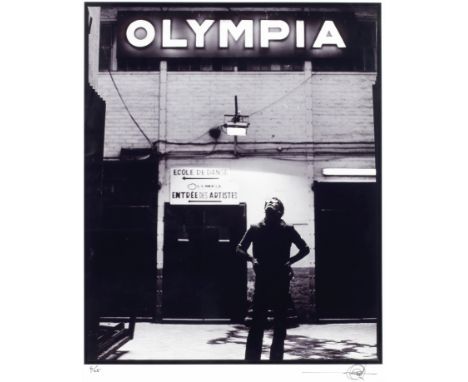 Kevin Westenberg (American, 1957): Jarvis Cocker, Paris Olympia,1996, printed later,no.6 of 25, archival photographic print, 