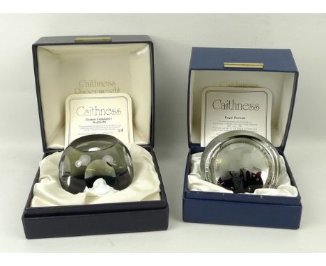 A Caithness paperweight of a Royal Portrait to Commemorate the Marriage of The Prince of Wales and Lady Diana Spencer, 29th J