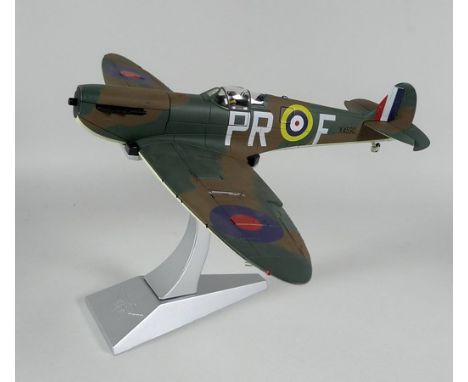 A Corgi Aviation Archive World War 2 Europe and Africa Series AA33901 1/32nd scale Super Marine Spitfire Mk.IA - 609 Squadron