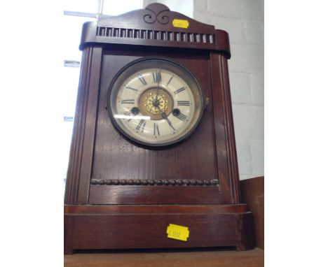 A vintage mantle clock 