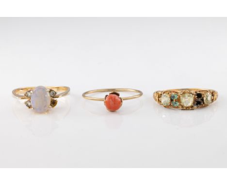 together with apatite ring and opal ring (3).