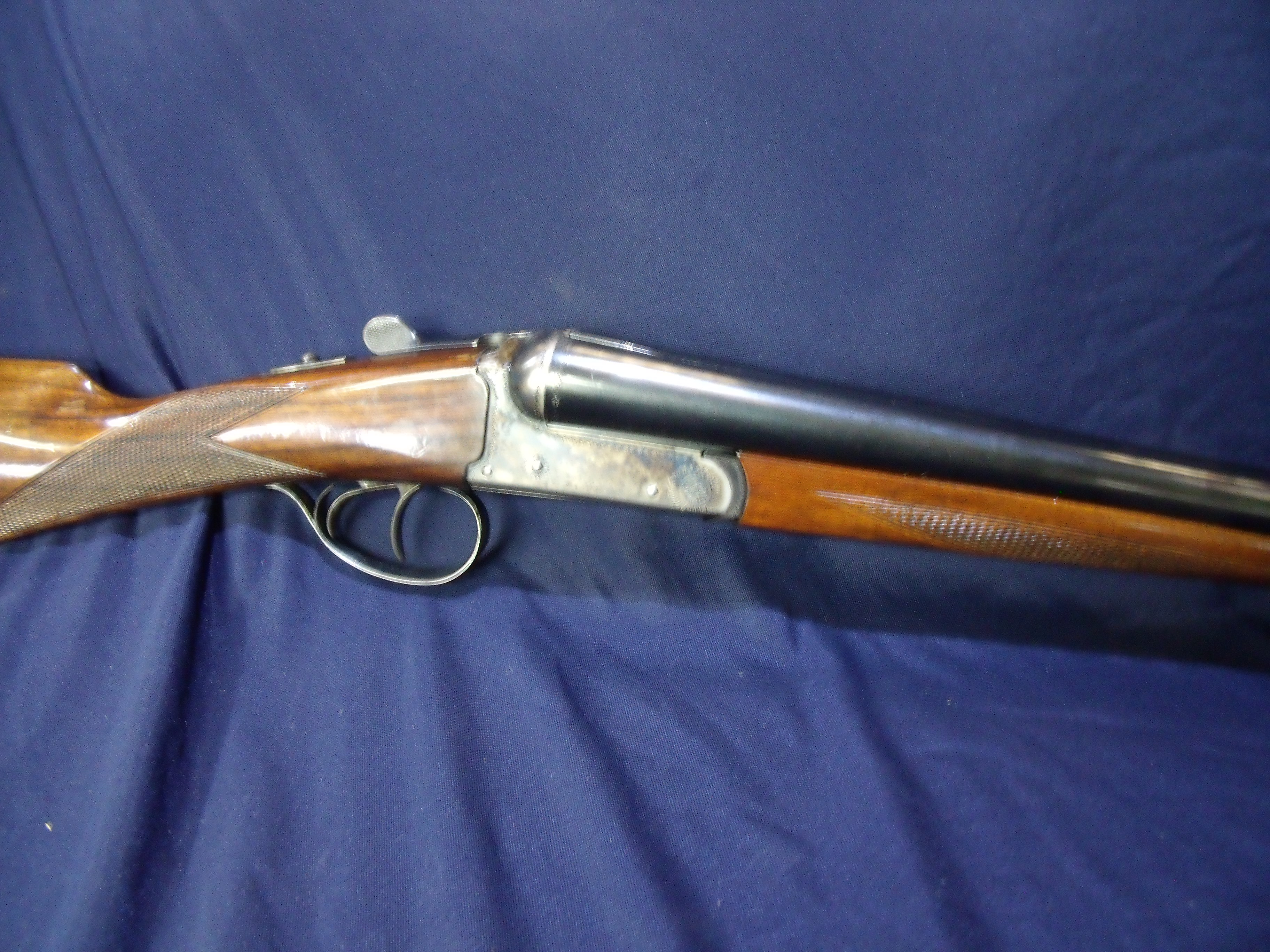 AYA Yeoman SR 12 bore side by side ejector shotgun, 27.5 inch barrels ...