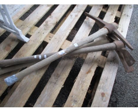 THREE VARIOUS TOOLS