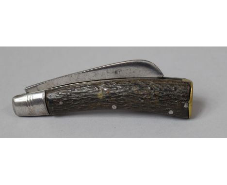 A Taylor Eye Witness of Sheffield Pocket Knife with Bone Handle 