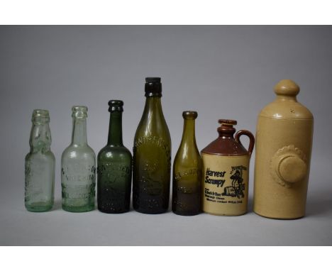 A Collection of Vintage Bottles to Include George Andrews Shrewsbury etc 