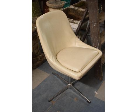 A Vintage Chrome Based Chair 