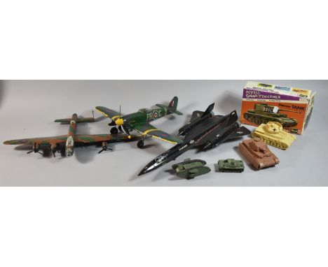 A Collection of Various Part made and Completed Model Kits 