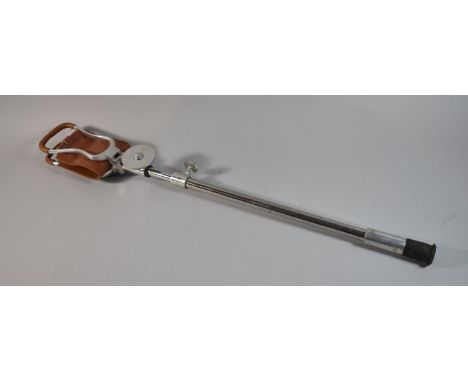 A Vintage Adjustable Shooting Stick 