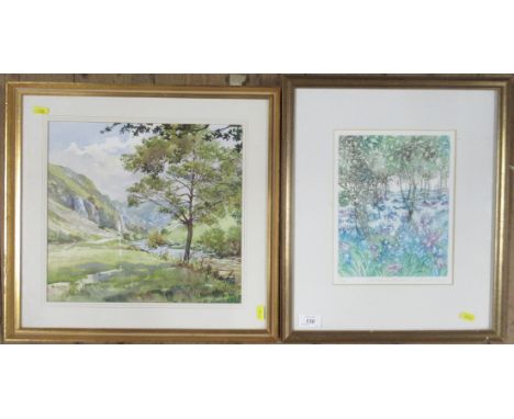 A watercolour by Michael Crawley, together with a limited edition print&nbsp;