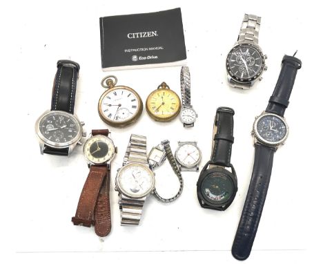 Citizen Seiko Accurist Chronograph Wrist Watches + Others 