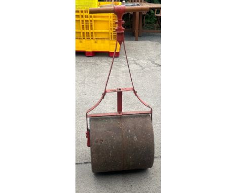 Vintage garden roller 