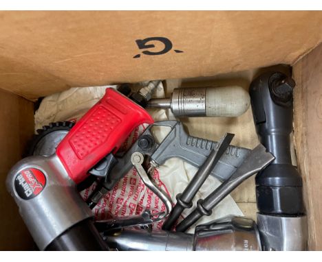 Selection of air tools, all used, untested 