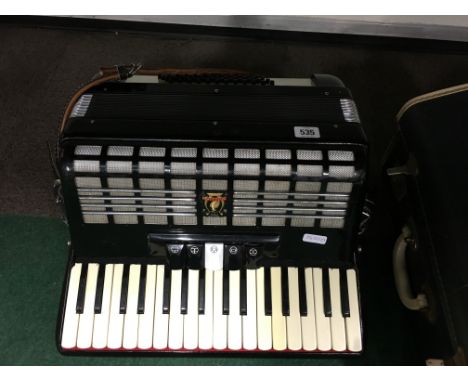 A Parrot piano accordion.