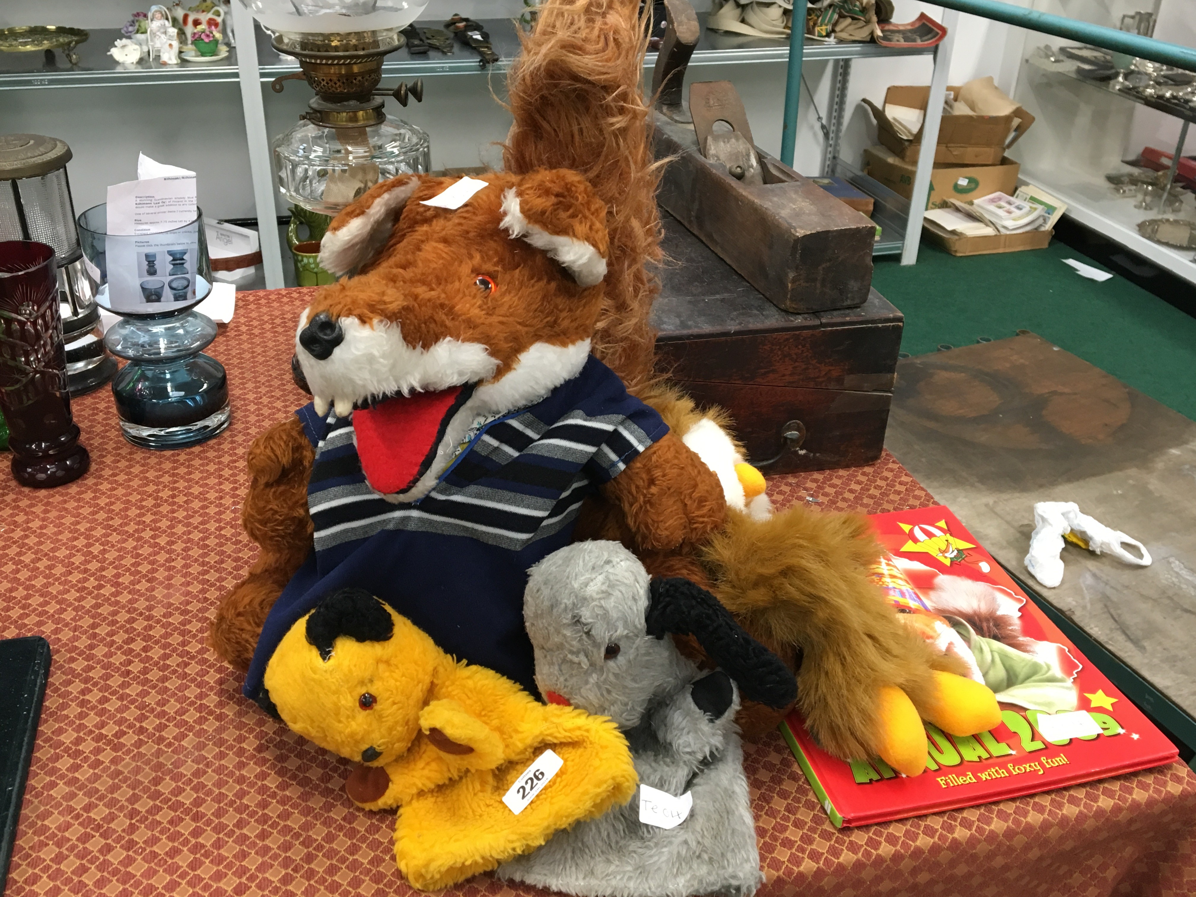 basil brush soft toy