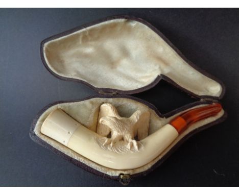 Rare American eagle pipe
