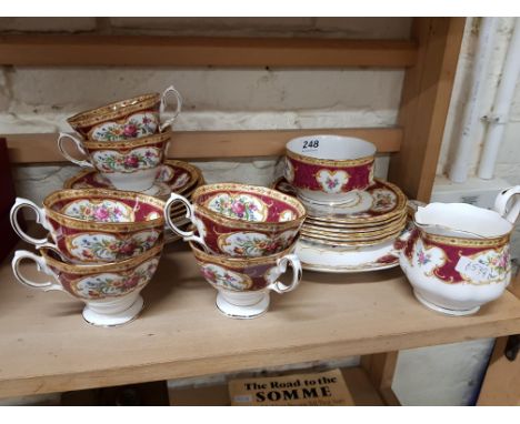 QUANTITY OF ROYAL ALBERT LADY HAMILTON 