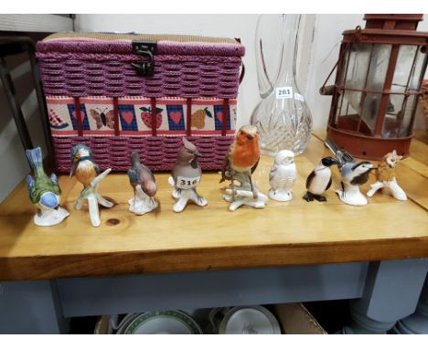 COLLECTION OF GOEBEL BIRDS