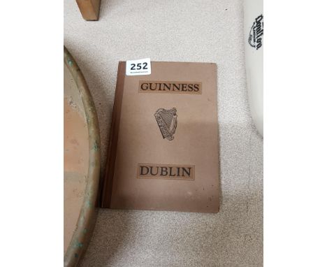 1930'S GUINNESS BREWERY, DUBLIN - BOUND VISITORS GUIDE BOOK IN VERY GOOD CONDITION.