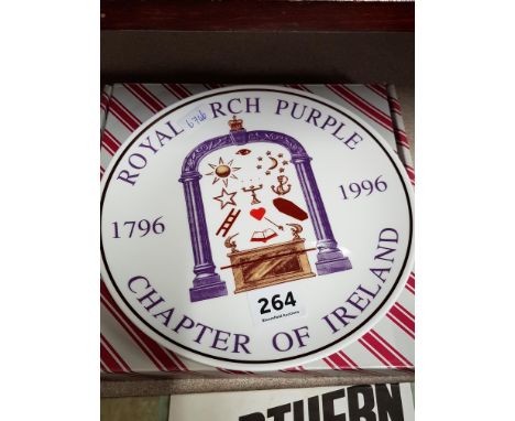 ROYAL ARCH PURPLE PLATE