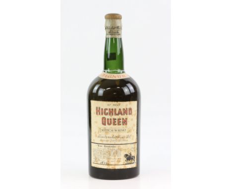 Highland Queen Scotch Whisky, circa 1950, magnum.     .     