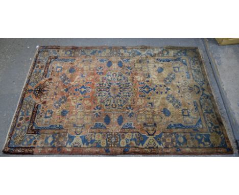Borchelu  Persian red ground carpet, 200cm x 140cm .     .     