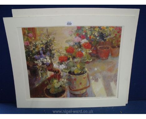 Unframed limited edition print by Edward North, 152/250.