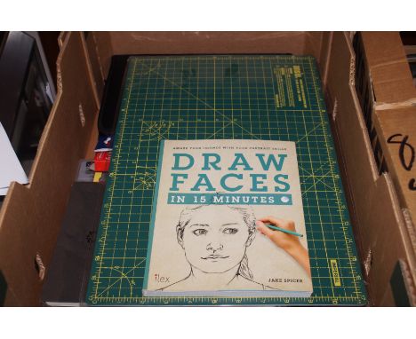 A box of drawing and etching equipment 