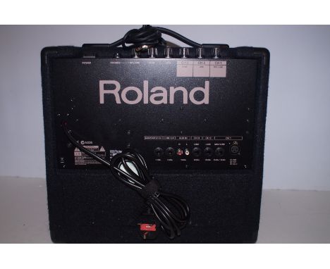A Roland amplifier Kc-60 -excellent condition in original box with papers