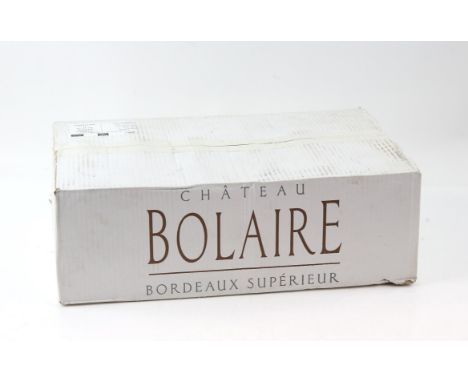 Twelve bottles of Chateau Bolaire Bordeaux Superieur 2006 vintage red wineCondition Report:  Has previously been cellared at 