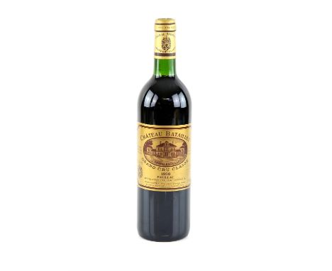 One bottle of Chateau Batailley 1998 vintage red wine 