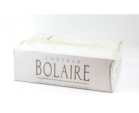 Twelve bottles of Chateau Bolaire Bordeaux Superieur 2006 vintage red wineCondition Report:  Has previously been cellared at 