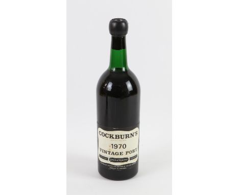 One bottle of Cockburn's 1970 Vintage Port