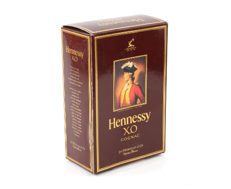 One bottle Hennessy X.O Cognac