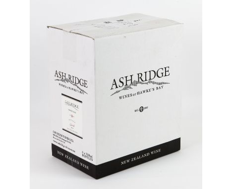 Six bottles of Ash Ridge Estate Syrah red wine 2014 vintage, in original boxCondition Report:  Has previously been cellared a