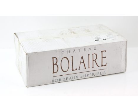 Twelve bottles of Chateau Bolaire Bordeaux Superieur 2006 vintage red wineCondition Report:  Has previously been cellared at 